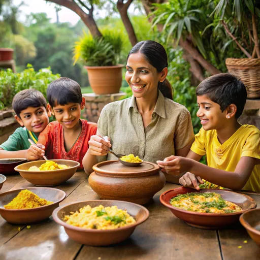 पूर्ण अनाज और तरकारी खिचड़ी